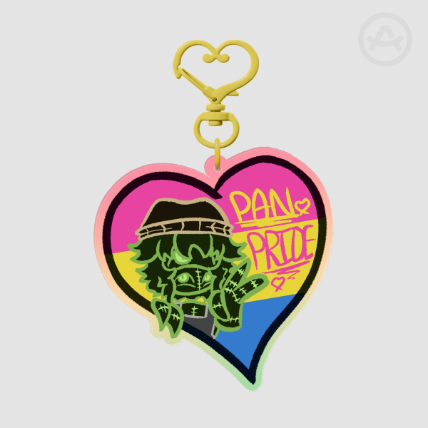 Pan Sage || OC Pride Month Acrylic Keychain