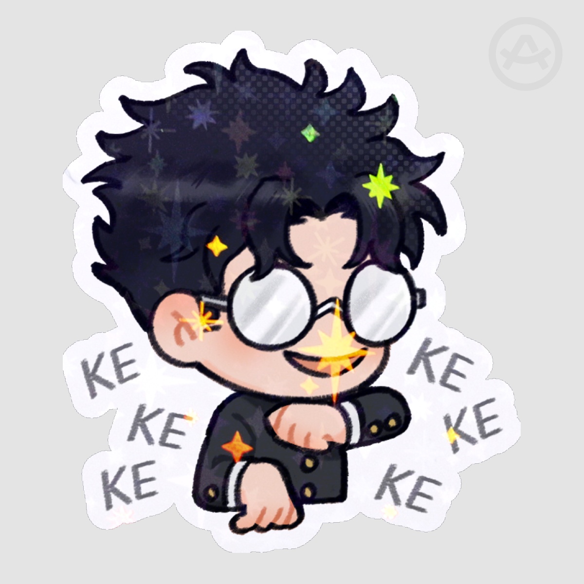 Okarun Keke Sticker