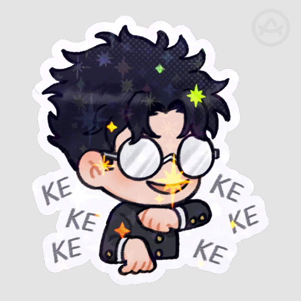 Okarun Keke Sticker