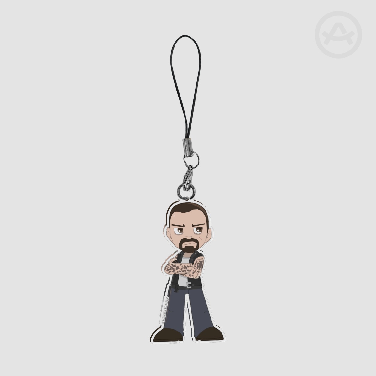 L4D Francis Chibi Keychain