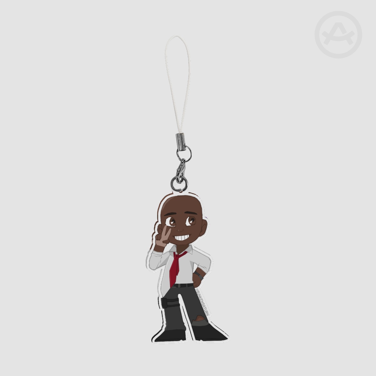 L4D Louis Chibi Keychain