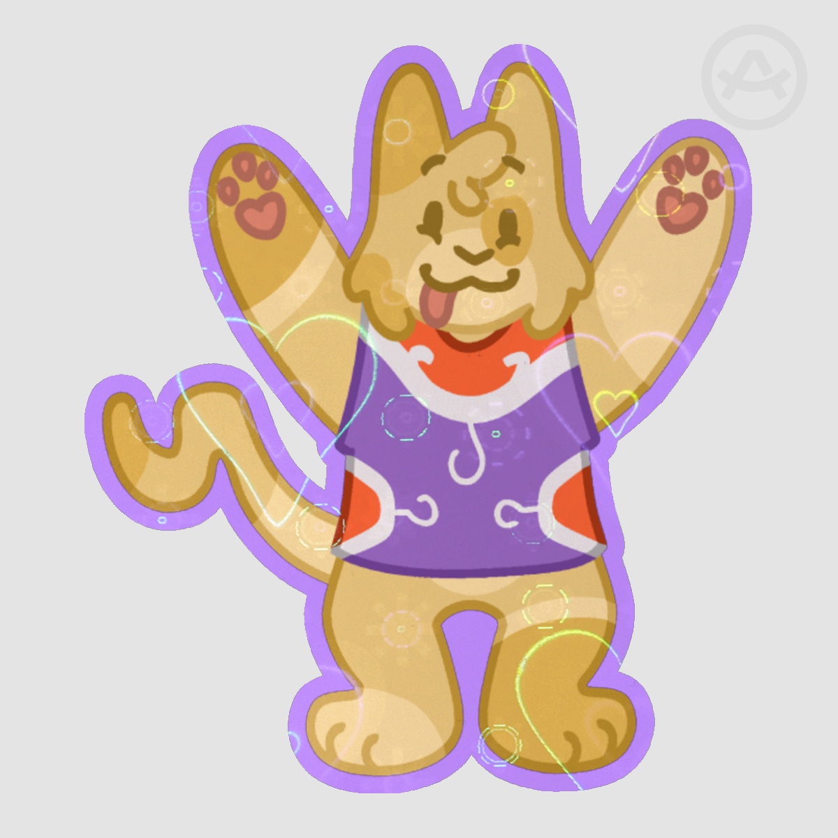 Hankitty 4 Sticker