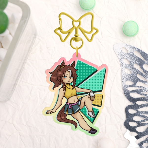 Mejiro Palmer Keychain