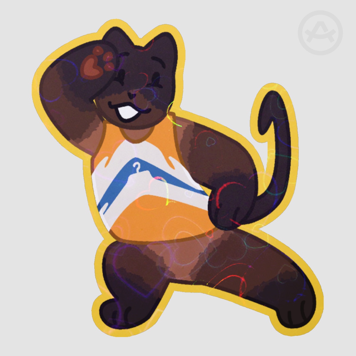Hankitty 1 Sticker