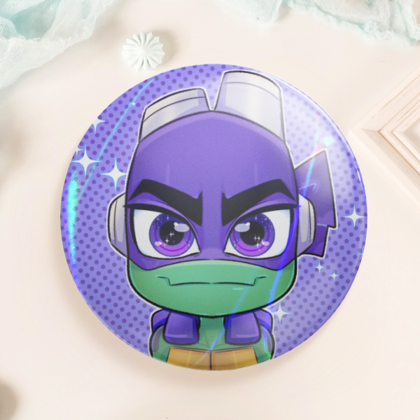 Rise Donatello Round Badges (Button Pins)