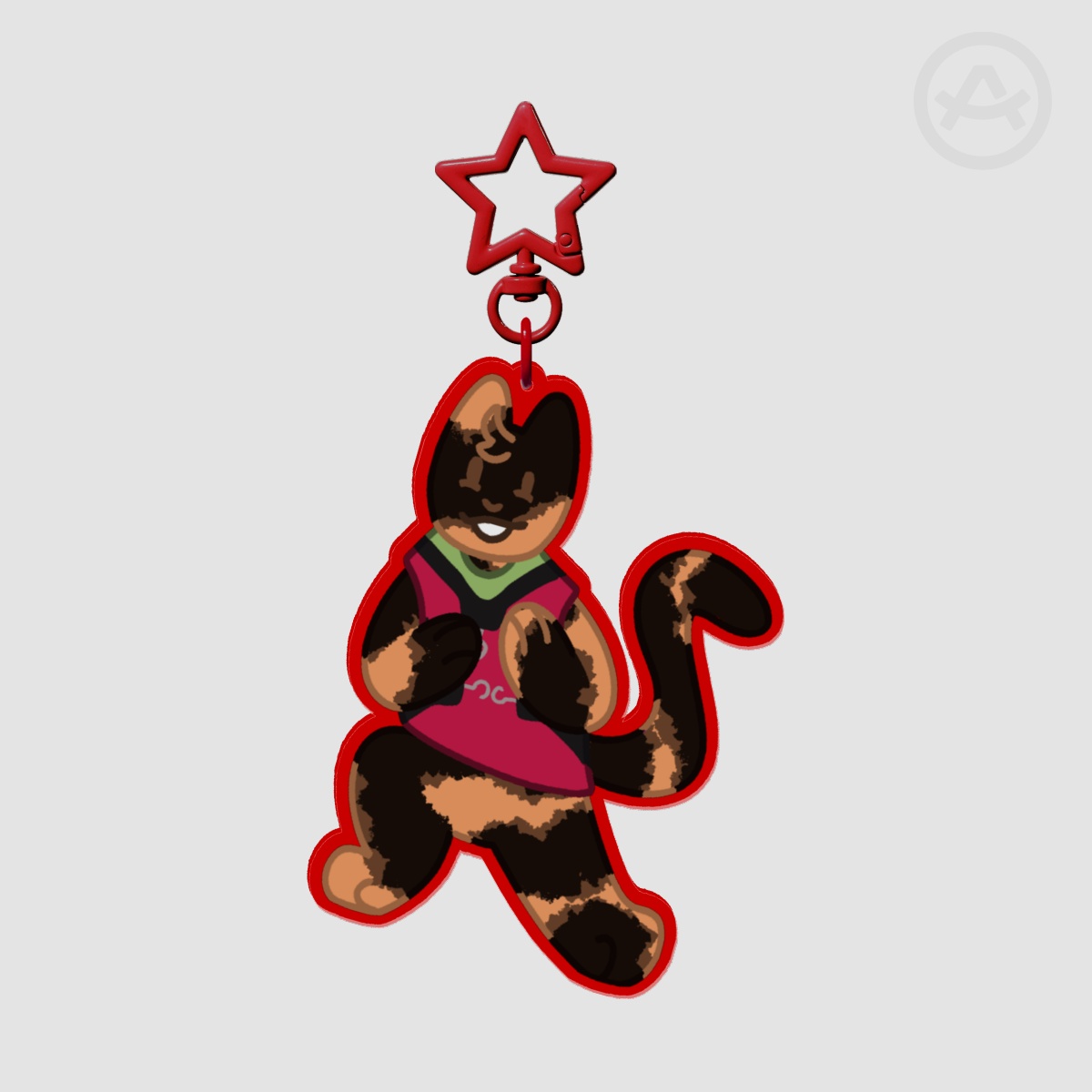 Hankitty 2 Keychain