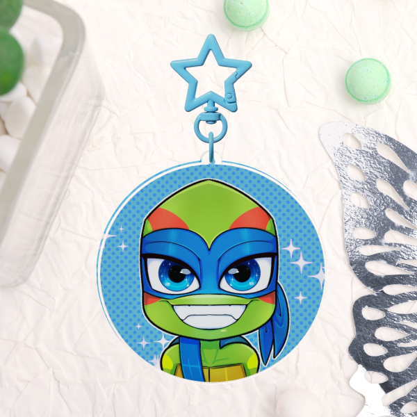 Rise Leonardo Clear Acrylic Keychains