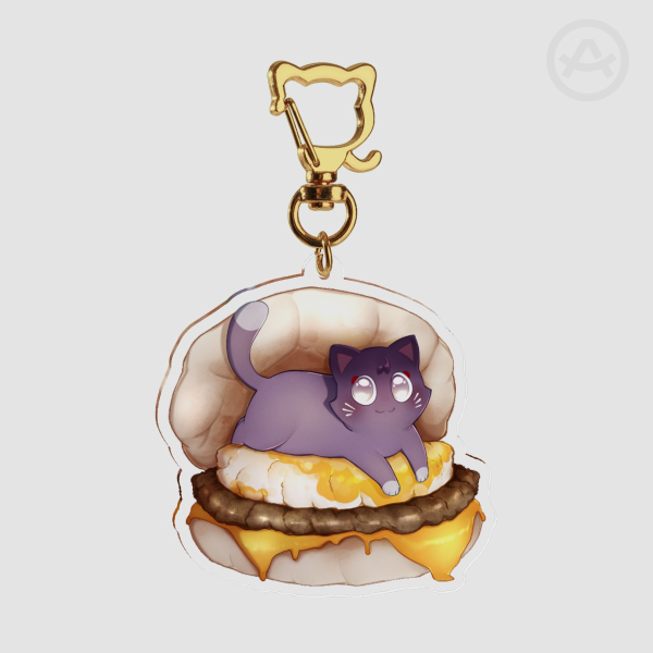 KabuBurger 2.0 Acrylic Keychains