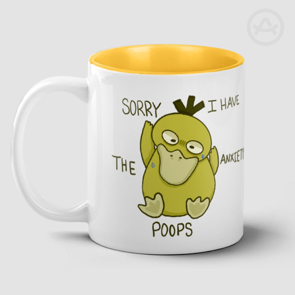 Pokémon Psyduck meme Mug