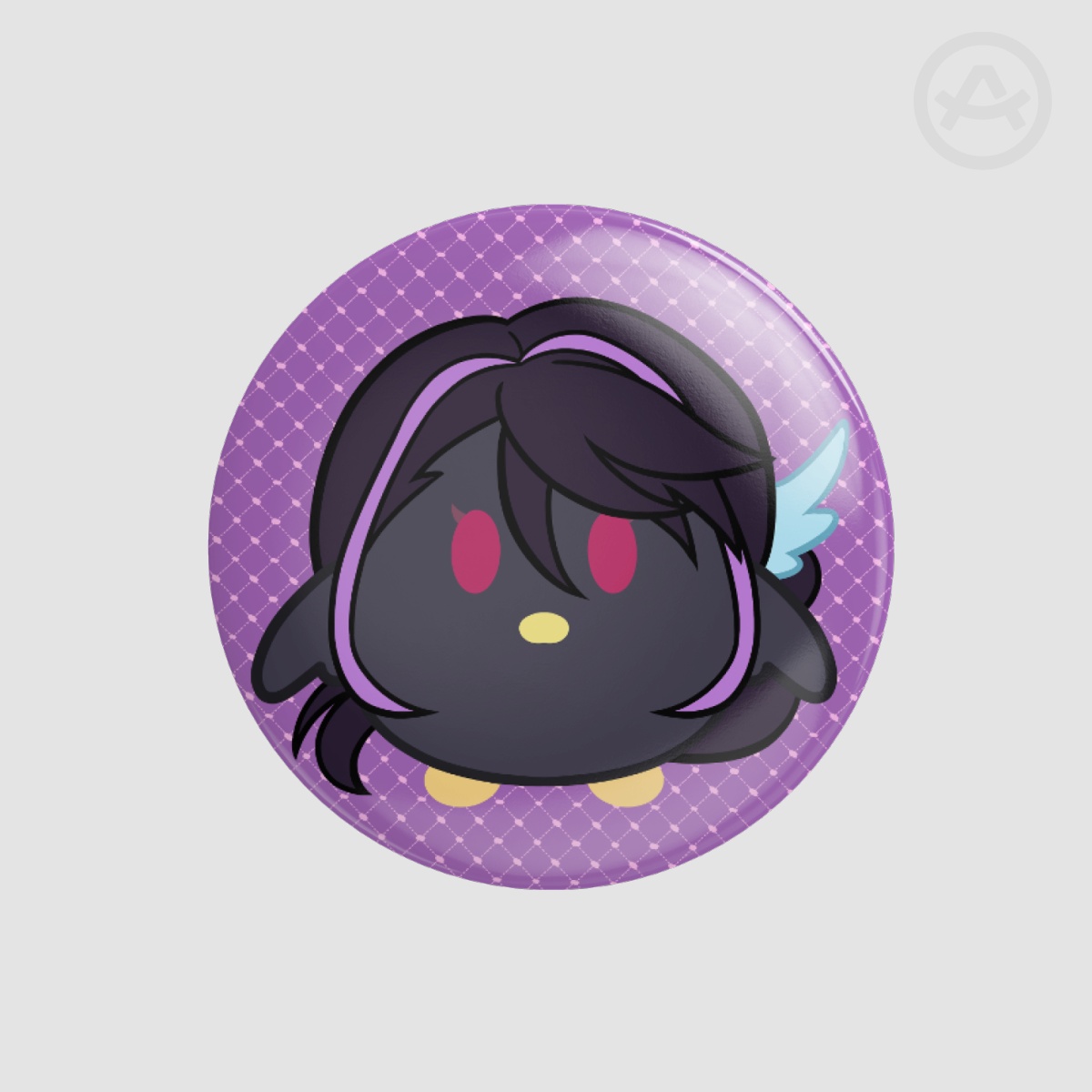 Little Sister Birb Round Badge