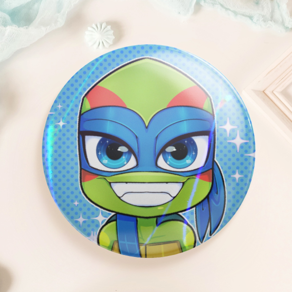 Rise Leonardo Round Badges (Button Pins)