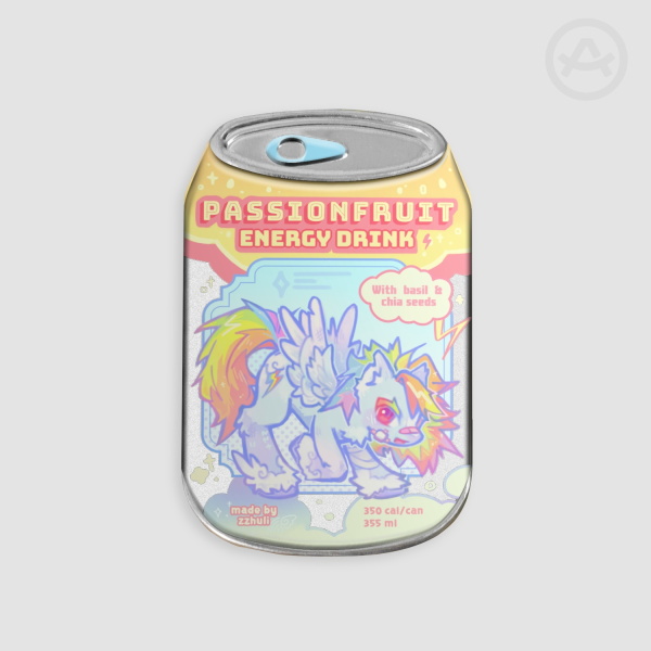 rainbow dash | mlp soda can badge