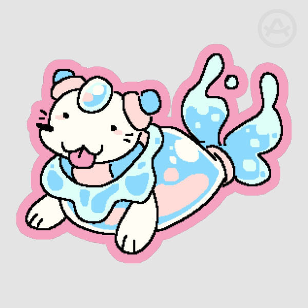 Sopup the Ramune Seal - OC Sticker