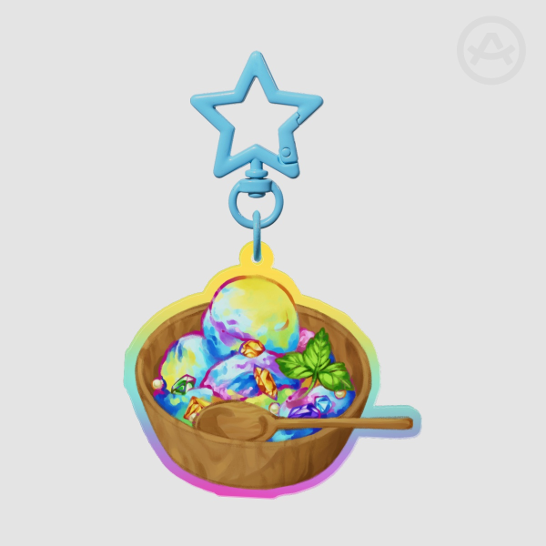 Exorcism Sorbet Keychain
