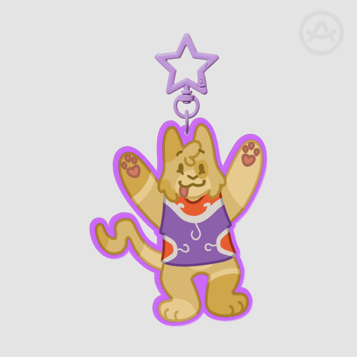 Hankitty 4 Keychain