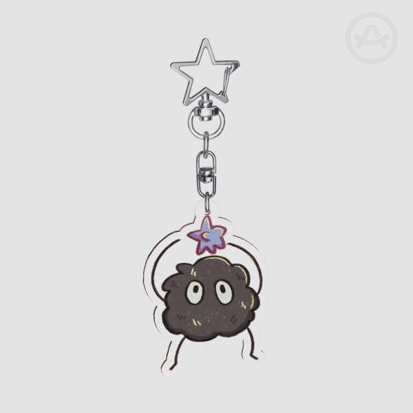 Spirited Away Character Clear Acrylic Keychains