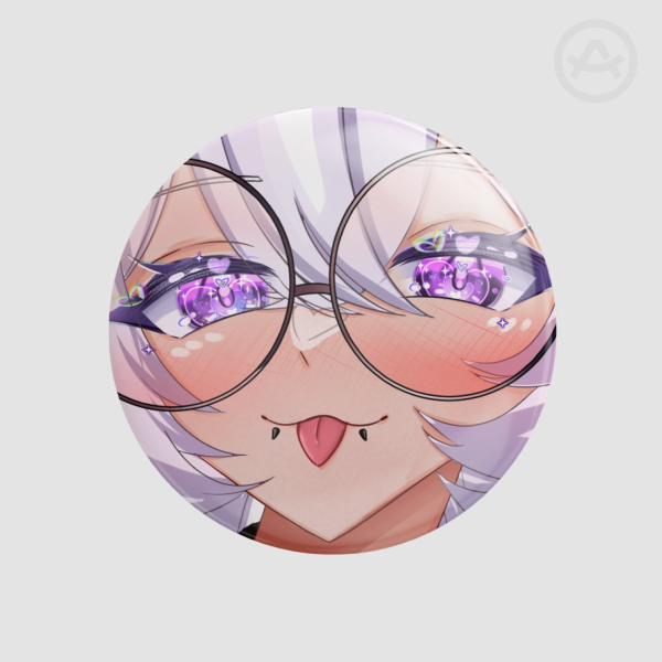 Succubus Rose Round Badge (Button Pins)