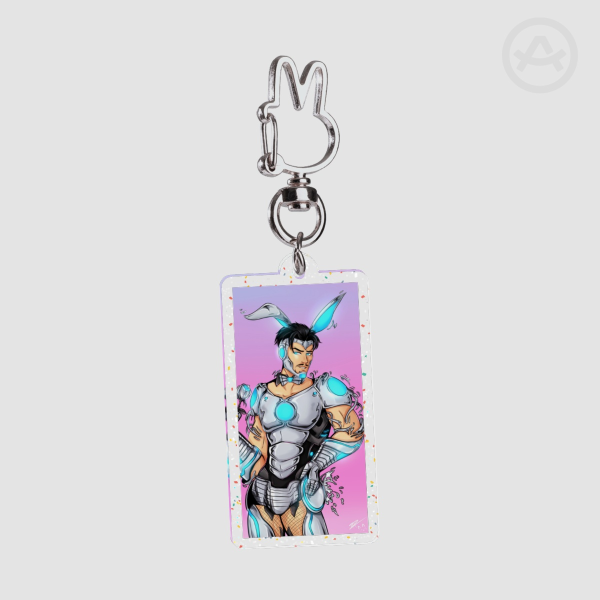 Superior Iron Man bunny charm