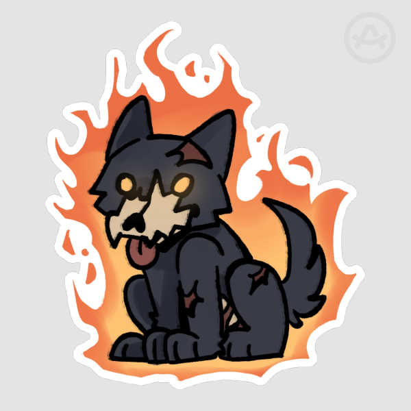 Hellhound Sticker