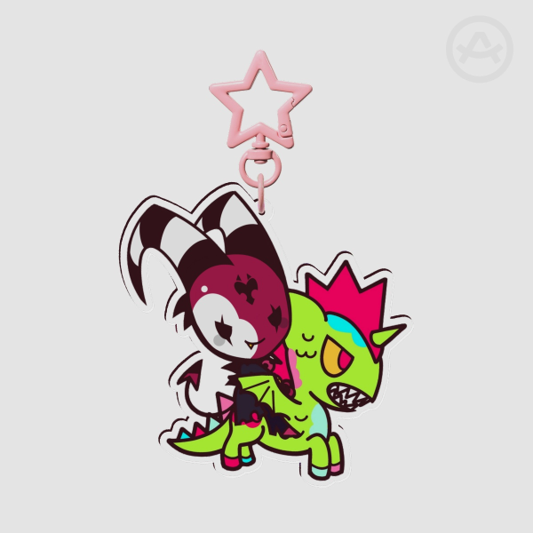 TokiDoki - Blitz (Acrylic Keychain)