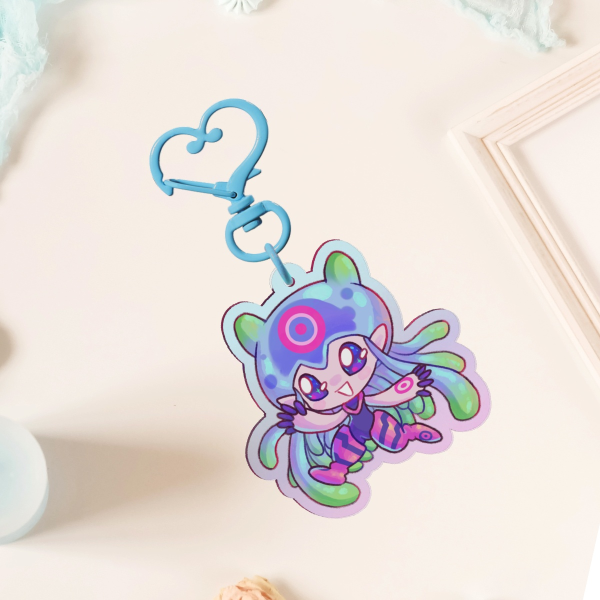 Jellymon Rainbow Acrylic Keychains