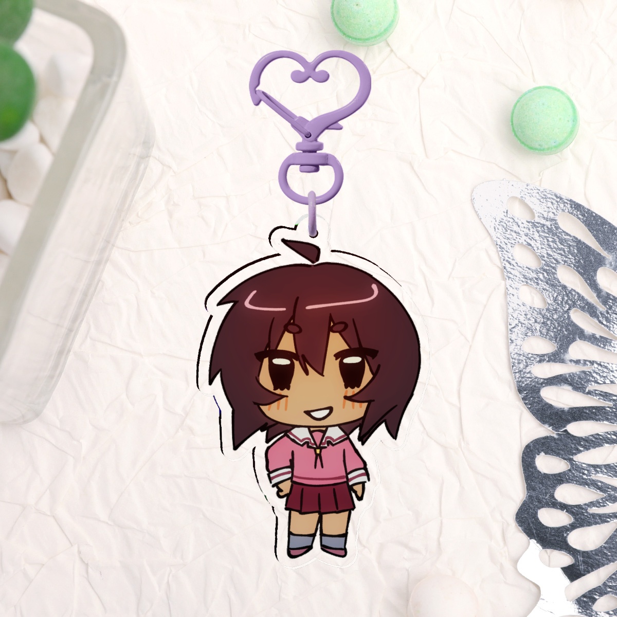 Kagura pyuunn Keychains