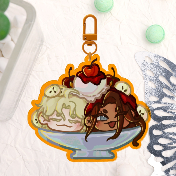 Hyuna Luka Dessert Keychains