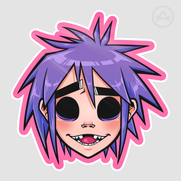 2D Sticker