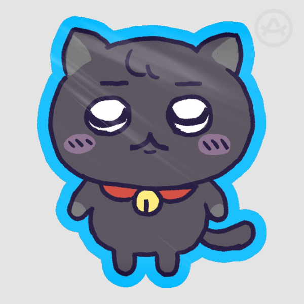 Ateez Aniteez Die Cut Sticker Wooyonyang