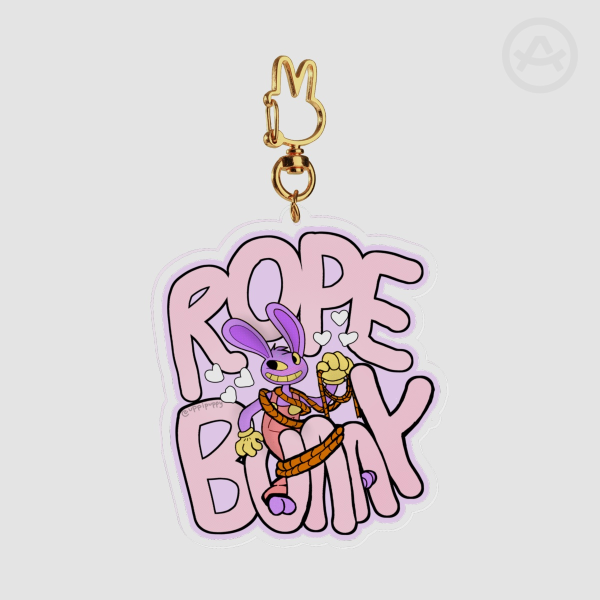 TADC Jax Keychain Rope Bunny Keychain