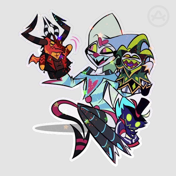 Fizzarolli - Holo Sand Star stickers