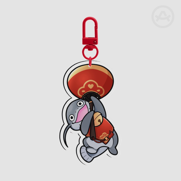 Namazu Wasshoi Acrylic Charm