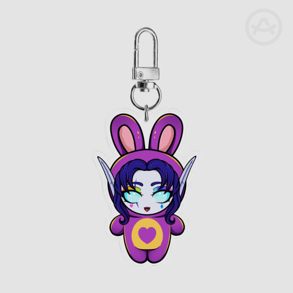Yolky Keychain