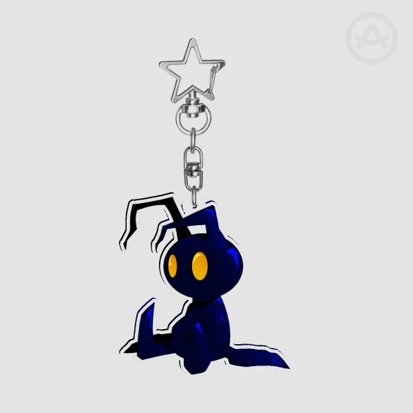 Kingdom Hearts | Shadow | Clear Acrylic Keychains