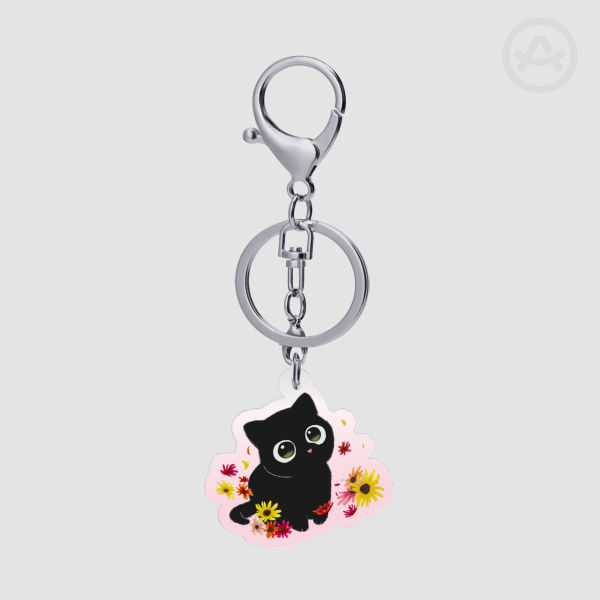 Kuroneko Acrylic Keychain