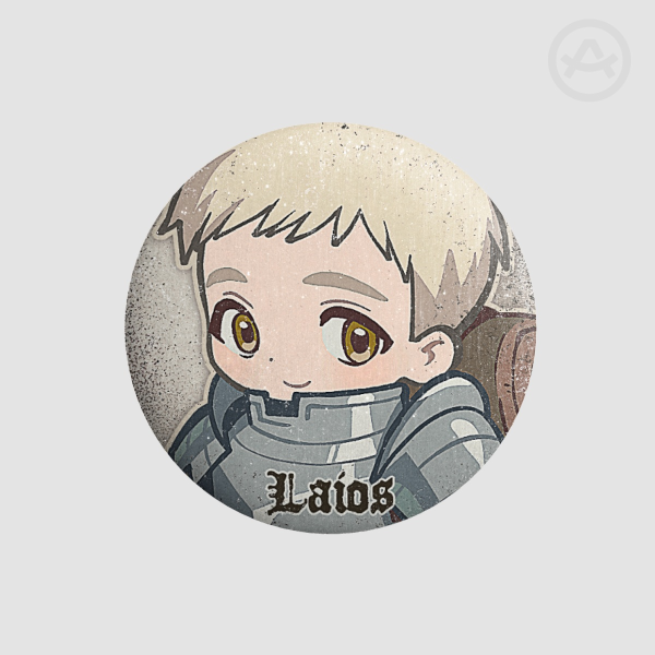 ( Laios Touden Chibi )-( Button Pin )
