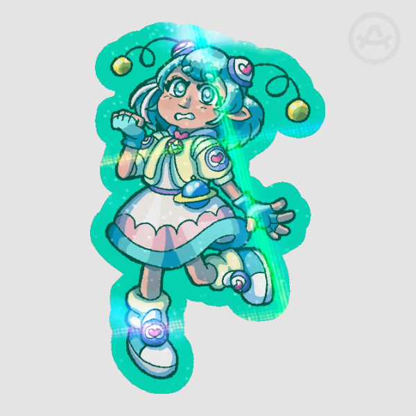 Star Twinkle Precure Lala Die Cut Sticker