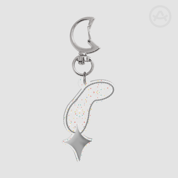 Star(Raya~CCS) Glitter Acrylic Keychains