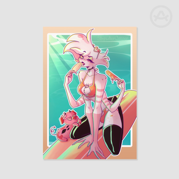 Summer Heat | Angel Dust Poster
