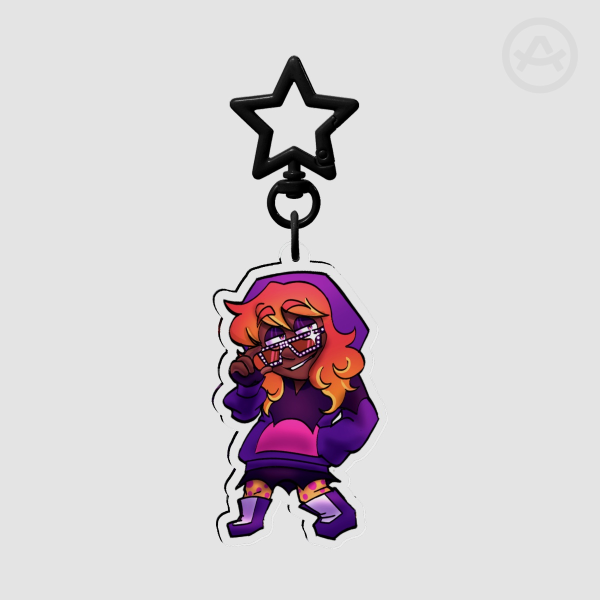 Chibi Blinky Acrylic Keychain
