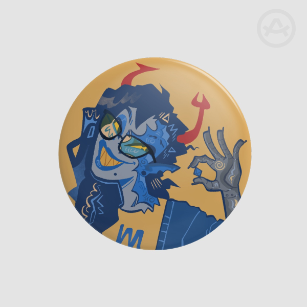 Vriska Round Badge