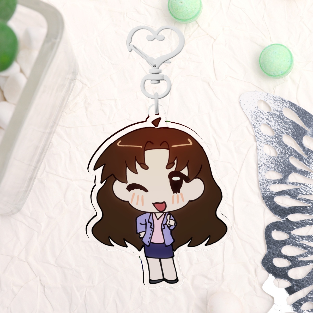 Yukari pyuunn Keychains