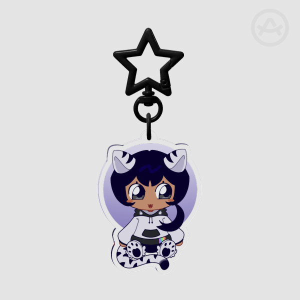 Flying Tiger Keychain