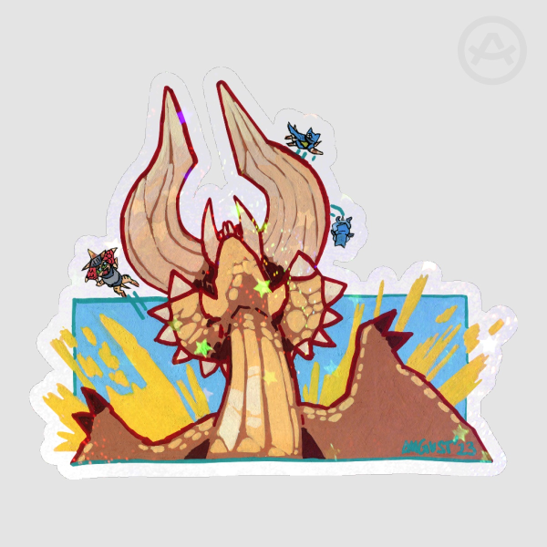 Devil Dragon Die Cut Stickers