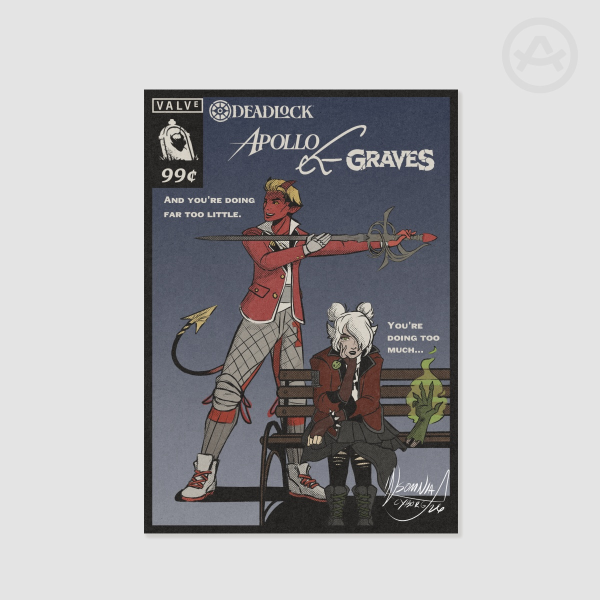 Apollo and Graves Cover - 8.27 x 11.69