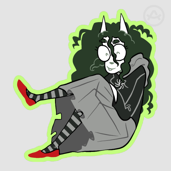 Jade Harley Die Cut Sticker