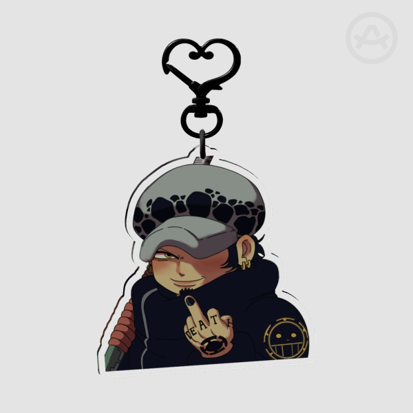 KEYCHAIN - Law's middle finger!