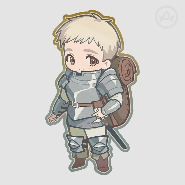 ( Laios Touden Chibi )-( Sticker )