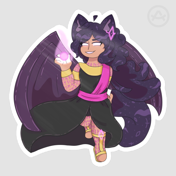Magnus (Possessed) Die Cut Sticker
