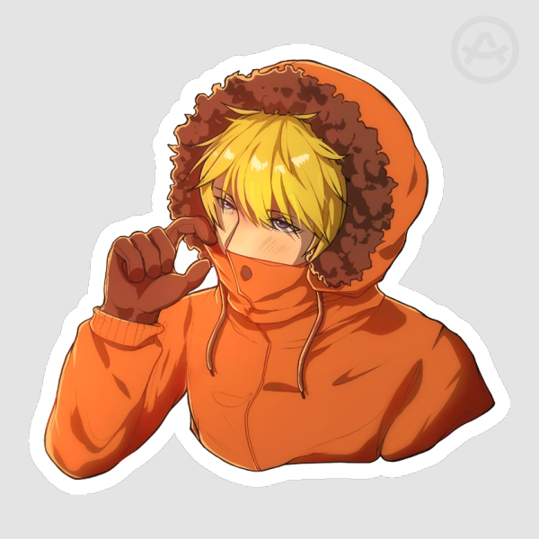 Kentin Anime | Die Cut Stickers